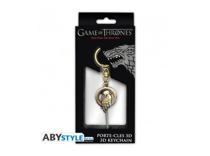 GAME OF THRONES - Porte-clés 3D "Main du roi"