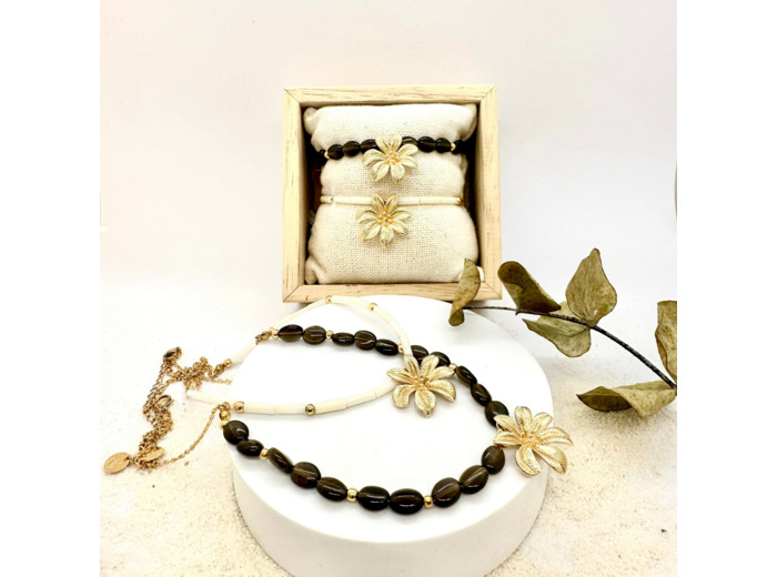 Collier et bracelet Solea