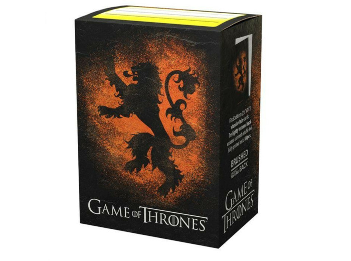 Dragon Shield - 100 protèges cartes Game of Thrones Maison Lannister