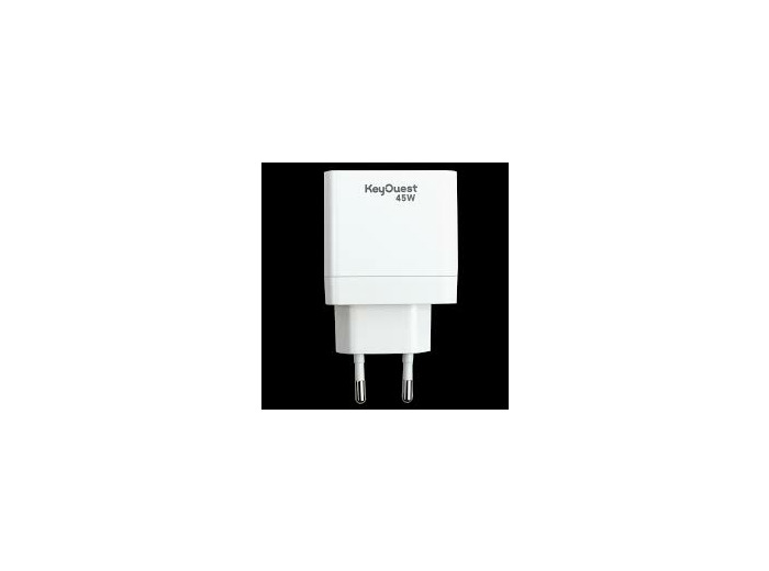 Chargeur secteur ultra rapide blanc