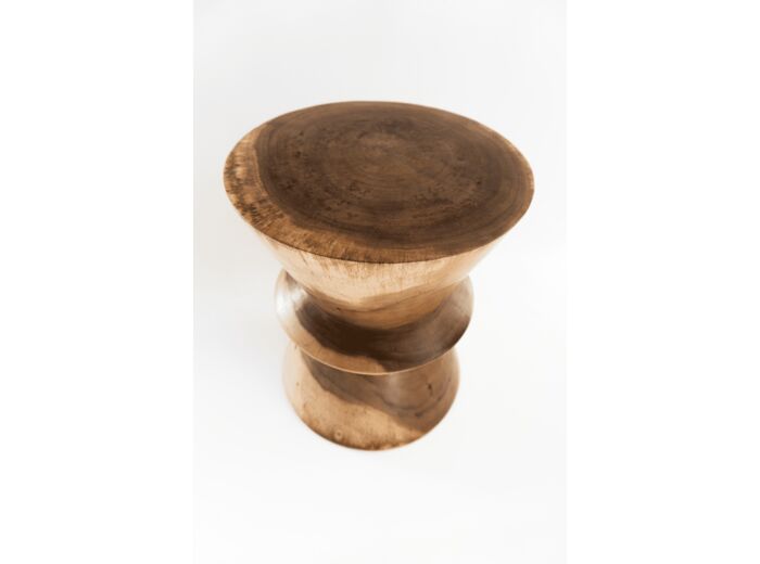 Table basse Totem en bois de suar