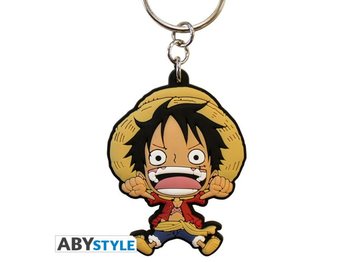 ONE PIECE - Porte-clés PVC "Luffy SD"