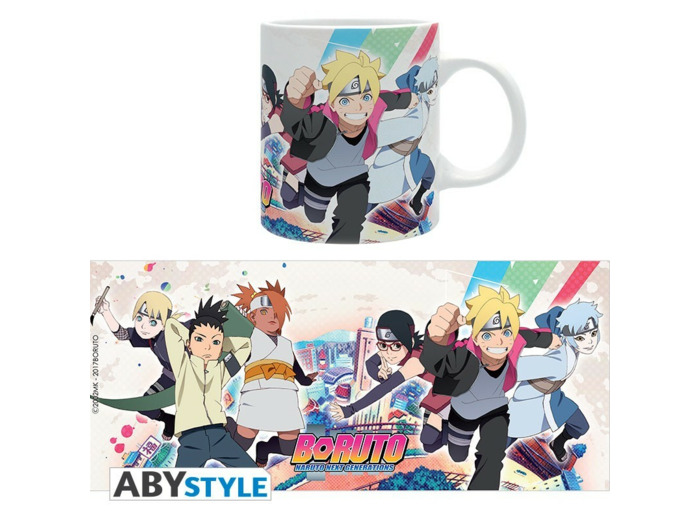 BORUTO - Mug - 320 ml - "Groupe"