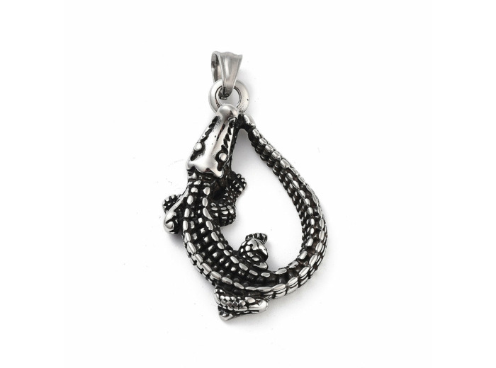 Pendentif croco