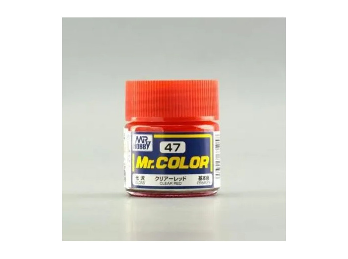 C-047 - Mr. Color (10 ml) Clear Red