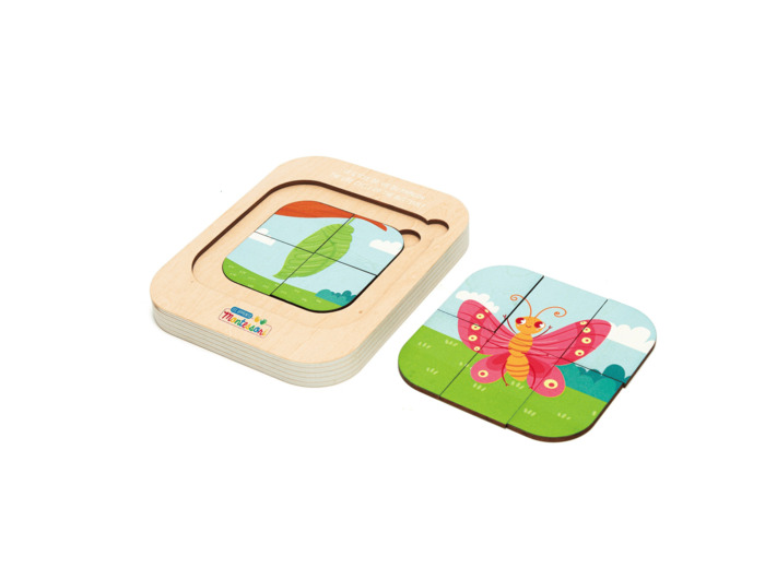 MONTESSORI MON PUZZLE CYCLE DE VIE PAPILLON