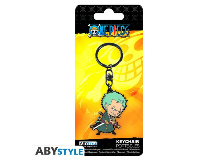 ONE PIECE - Porte-clés PVC "Zoro SD"