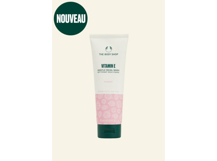 Nettoyant visage doux hydratant Vitamine E