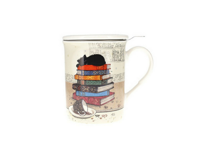 Mug tisaniere chat