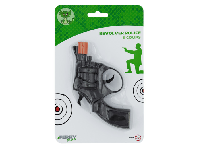REVOLVER POLICE 8 COUPS