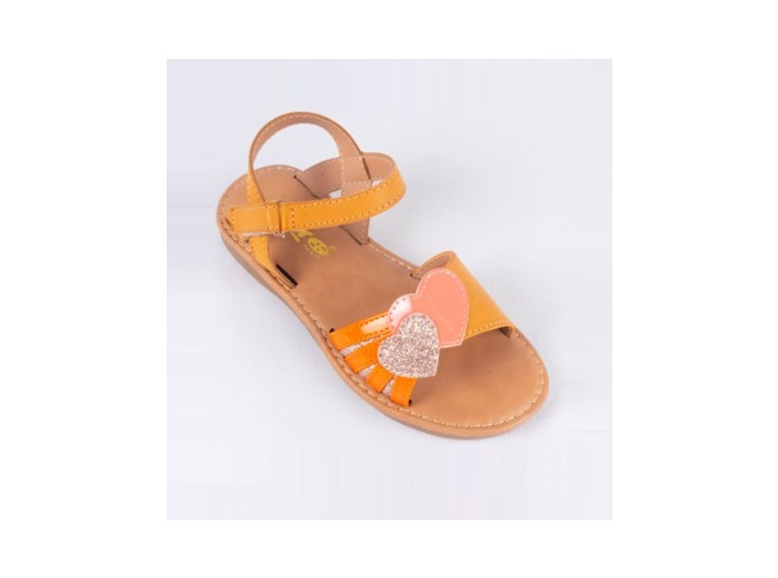 Sandale ouverte bebe fille marron