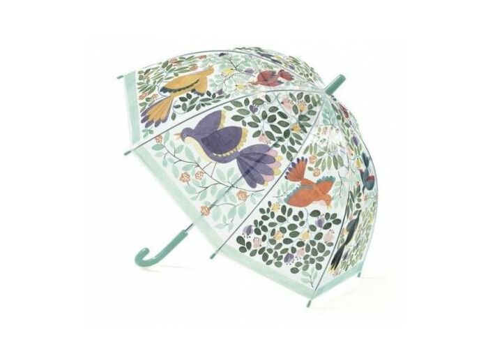 Parapluie fleurs et oiseaux - DD04804