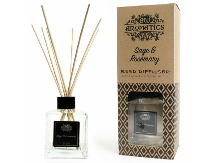 Diffuseur rotin - Sauge et Romarin