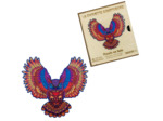 Chouette Somptueuse, puzzle en bois