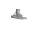 Hotte cheminée pyramidale inox 90cm ref ah3419