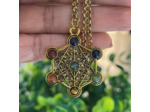 Collier 7 chakras étoile / arbre de vie