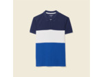 Polo manches courtes zippé