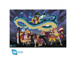 ONE PIECE - Poster "L'équipage contre Kaido" roulé filmé (91.5x61)