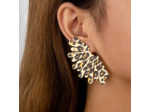 Boucle d'oreilles léopard