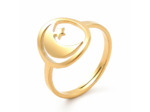 LUNAR BAGUE ACIER INOXYDABLE