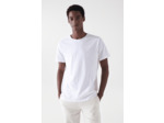 T-SHIRT AVEC TEINTURE ET LOGO