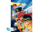 YU YU HAKUSHO - Poster "Groupe" roulé filmé (91.5x61)