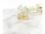 Bague Couronne - Plaqué Or