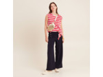 Pantalon large à pont