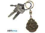 HARRY POTTER - Porte-clés 3D "emblème Poudlard" MADE IN FRANCE