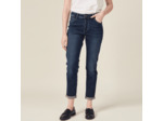 Jeans girlfriend taille haute