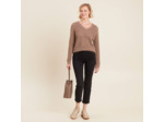 Pull manches longues col en V