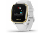 Garmin venu sq 3,3 cm (1.3") lcd 40 mm numérique 240 x 240 pixels écran tactile or, blanc gps (satellite)