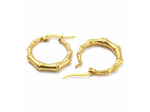 Créole acier inoxydable style bambou