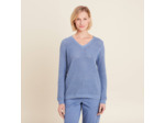 Pull manches longues col en V