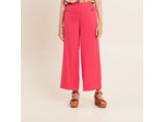 Pantalon large avec boucles