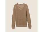 Pull manches longues col en V