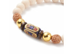 Bracelet Rudrashka perle de 6mm