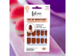 PRESS ON NAILS UNIS- MARRON FONCE