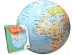 Globe gonflable Pays et villes  42 cm - 009F - Caly