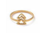 CHEVRON BAGUE ACIER INOXYDABLE