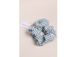 Chouchou Scrunchie - Rayé vert