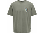 T-SHIRTS & TOPS HOMME SILVER LINING/PRINT: