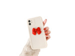 COQUE DE TÉLÉPHONE SAMSUNG NOEUD KAWAII