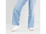 Jeans wide leg taille haute