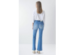 Jean Push In Secret Glamour flare bleu clair