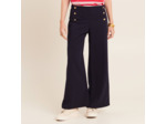 Pantalon large à pont