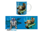 STAR WARS - Mug - 320 ml - Yoda & R2D2