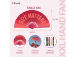 Fisura – Grand éventail XXL Pliable “Size”