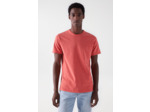 T-SHIRT AVEC TEINTURE ET LOGO