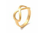 SAKYA BAGUE ACIER OR